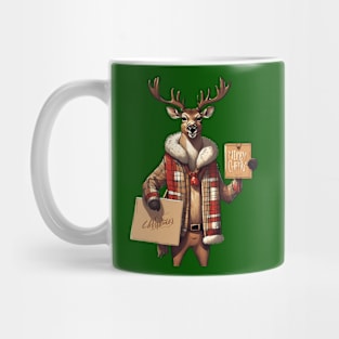 merry christmas deer Mug